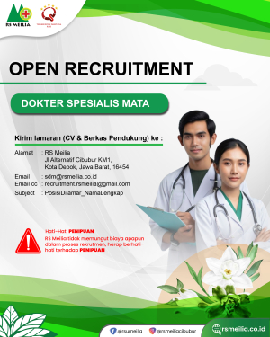 Rekrutment Dokter Spesialis Mata RS Meilia
